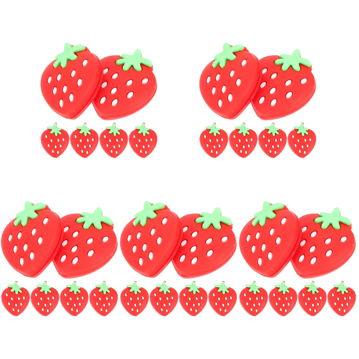 30 Pcs Tennis Racket Shock Absorber Silicone Prevention Elbow Miniature