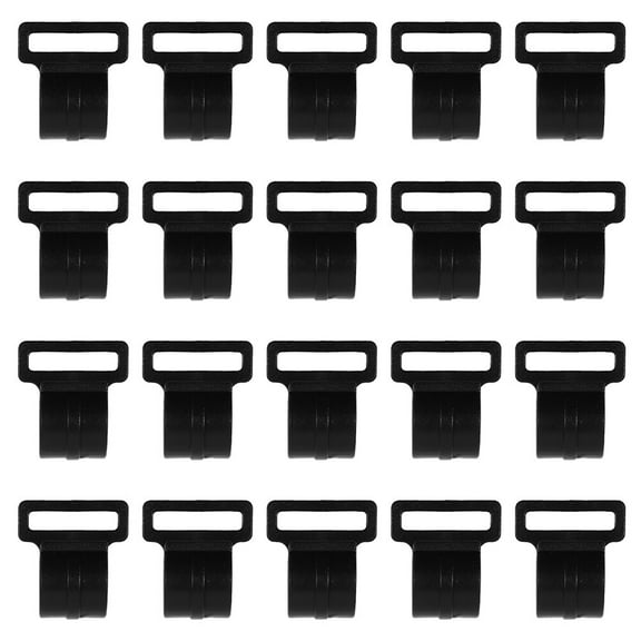 30 Pcs Tent Pole Accessories Tents Caravan Awnings Heavy Duty Clip Inner Hanger Camping Tarp Clips Thumb Screw Clamps