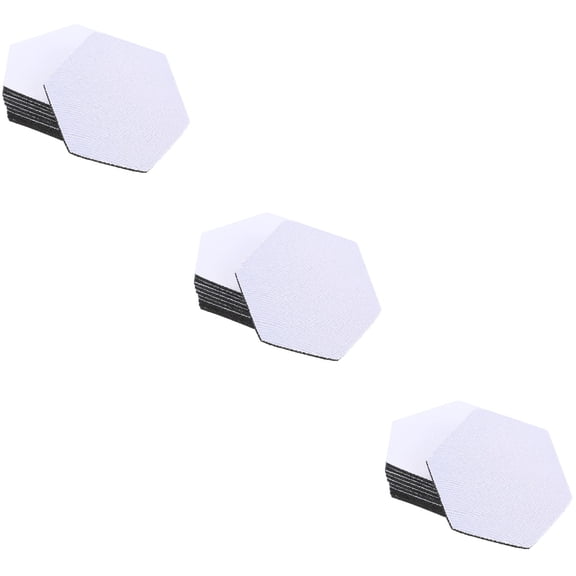 30 Pcs Transfer Coaster White Coasters Scald-proof Anti-scald Made to Order Sublimation Canvas Rubber
