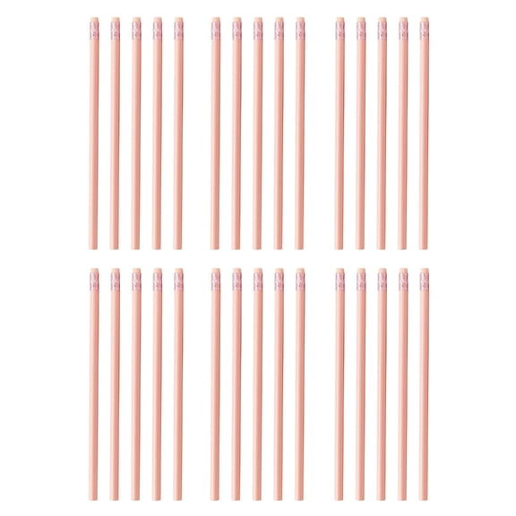 30 Pcs Triangle Drawing Pencils with Eraser, Macaron Color School Supplies for Students & Artists