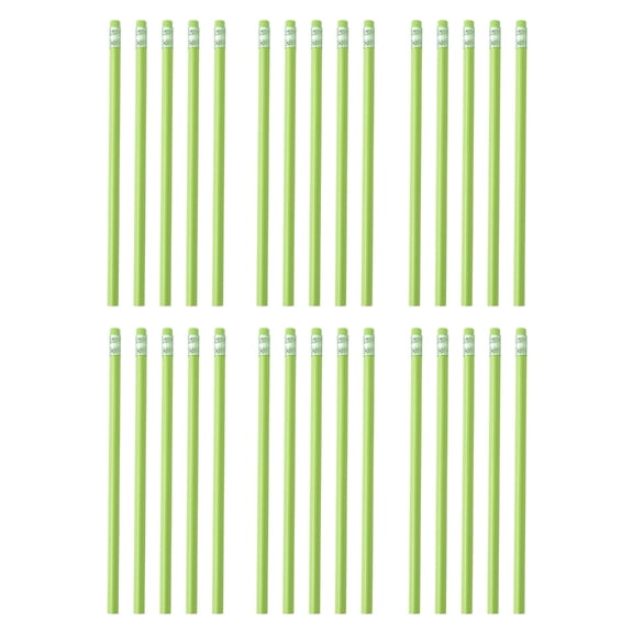 30 Pcs Triangle Drawing Pencils with Eraser, Macaron Color School Supplies for Students & Artists