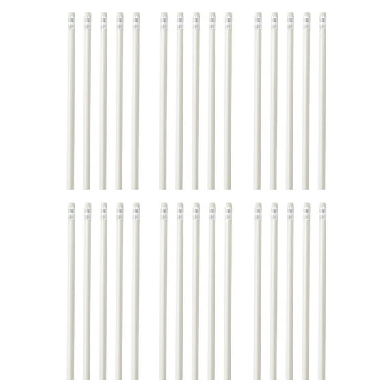 30 Pcs Triangle Pencils Macaron Color Pencils Drawing Pencil with Eraser For Smooth Writing