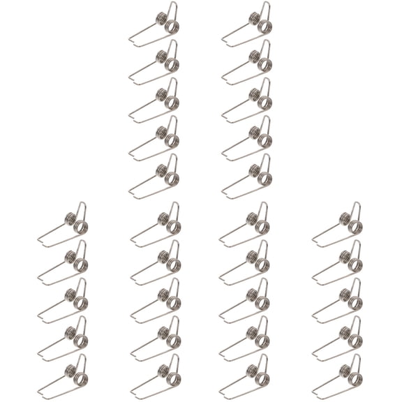 HOOWIFFY 30-Piece Iron Trumpet Key Fittings Replacement Parts Set