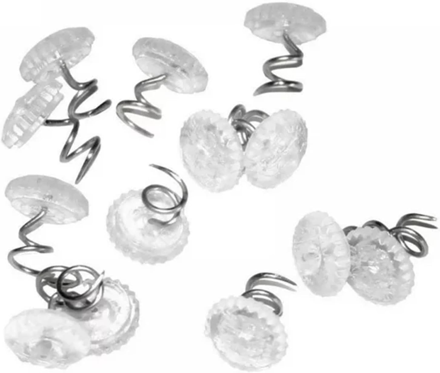 30 Pcs Upholstery Headliner Pins Clear Heads Pins for Slipcovers and