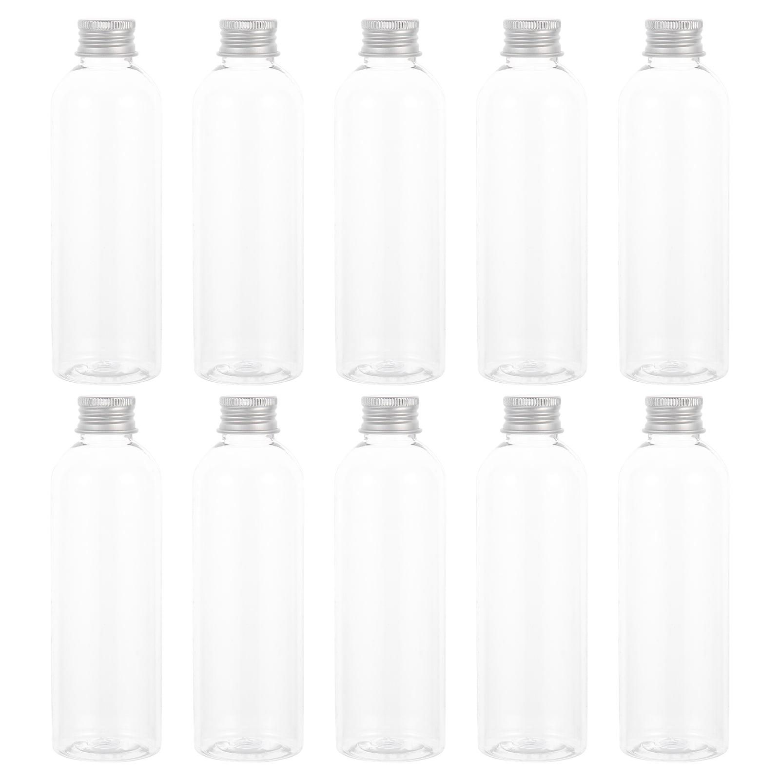 30 Pcs Baby Water Bottles Transparent Plastic Jars for Sensory Play, Portable Juice Drink Containers, Kids Accessories