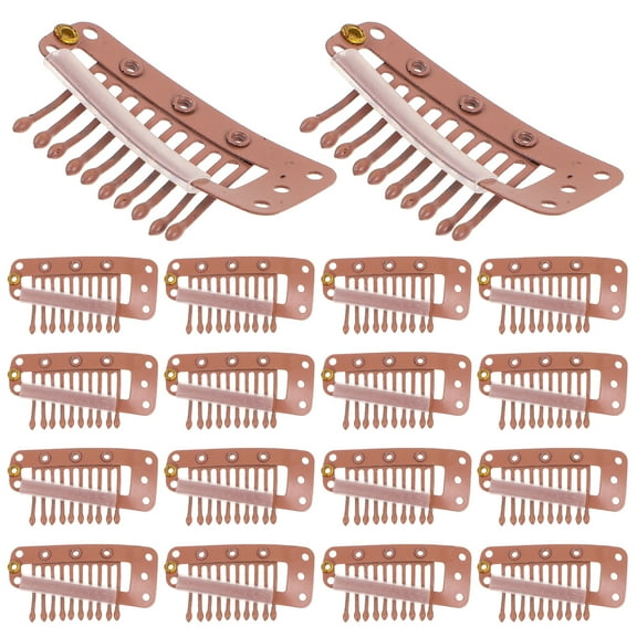 30 Pcs Wig Clip Hair Extension Clips for Extensions Beret Wigs Hairpin Making Kit