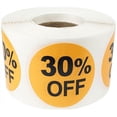 thumbnail image 1 of 30% Percent Off Stickers for Retail 1.5 Inch 500 Adhesive Labels, 1 of 2