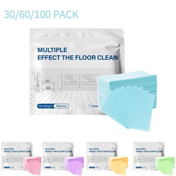 30 Piece Floor Cleaning Tablets Multi-Surface Cleaner, 2026 Upgraded Floor Cleaning Solution Tablets, Dissolvable Pre-Measured Deep Cleaning Cleaning Solution, for Tile & Vinyl Floors,Blue