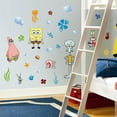 thumbnail image 1 of 30 Piece Nickelodeon Spongebob Squarepants Wall Decal Set Kids Room Home Decor, 1 of 2