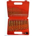 thumbnail image 1 of Titanium Drill Bit Set Hex Shank Quick Change 30 Piece, 1 of 4