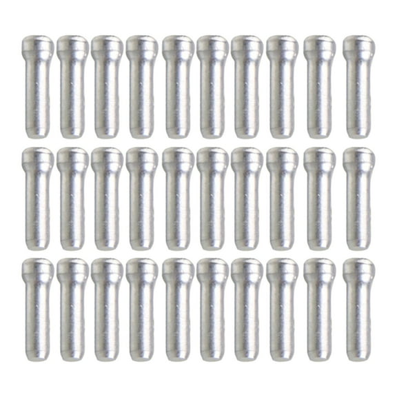 30 Pieces Bike Cable End Caps, Brake Cable End Caps, Bike Inner Wire Gear, Bike Cable Caps for Mountain Road Bike