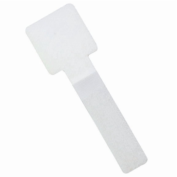 30 Pieces Cable Management Straps, Desktop Wire Organizer with Hook and Loop Fastener Reusable Cable Ties for Computer and Electronics, White