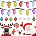 30 Pieces Christmas Car AIF4 Christmas Decorations for