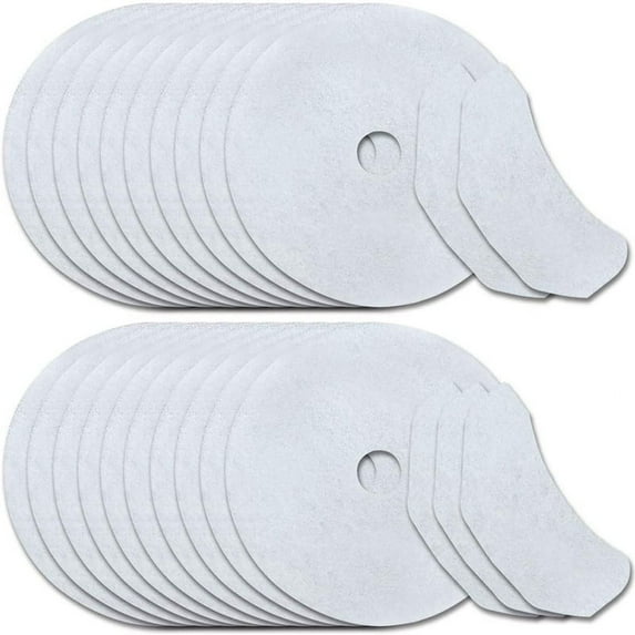 30 Pieces Clothes Dryer Exhaust Filter,Universal Portable Dryer Lint Filter Replacement for Panda//Sonya/