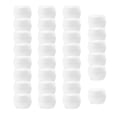 thumbnail image 1 of 30 Pieces Cosmetic Jars with Sealed Lid Portable Empty Leakproof Small Storage Pot Container for Lotion Balms Eye Cream Travel White, 1 of 10