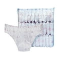 thumbnail image 1 of 30 Pieces Disposable Panties Underpants Briefs Opaque Double Layer Fabric for Women on Business Trips Camping, 1 of 9