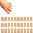 thumbnail image 1 of 30 Pieces Gel Toe Caps, Silicone Toe Protector, Toe Covers, Protect Toe from Rubbing, Ingrown Toenails, Corns, Blisters, Hammer Toes and Other Painful Toe Problems, 1 of 4