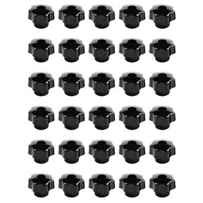 30 Pieces Grip Knobs, Female Thread Diameter 8mm, Diameter 40mm
