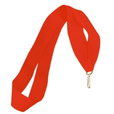 PATIKIL Award Neck Ribbons - 20 Pack Blue Polyester Medal Lanyards With Snap Clips For Sports Competitions