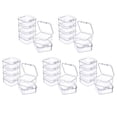 thumbnail image 1 of 30 Pieces Mini Plastic Clear Storage Box for Collecting Small Items, Beads, Jewelry, Business Cards, 1 of 7
