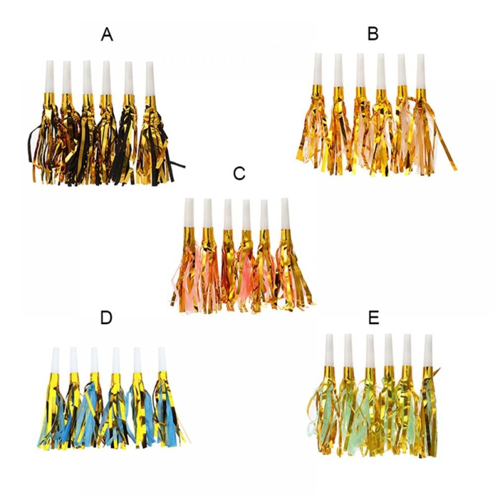 30 Pieces Noise Makers for Adults Kids Party Horns and Blowers
