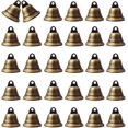 thumbnail image 1 of 30 Pieces Small Vintage Bronze Handbell Vintage Bells Vintage Bronze Jingle Bells Vintage Bronze Bells Mini Handbell Bronze Bell Handcrafted Small Bel, 1 of 4