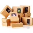 30 Pieces Soap Packaging Boxes Paper Soap Box Soap Box with Window