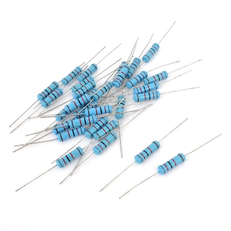 30 Pieces Through Hole 2W 1% Tolerance 82K Ohm Metal Oxide Film Resistor