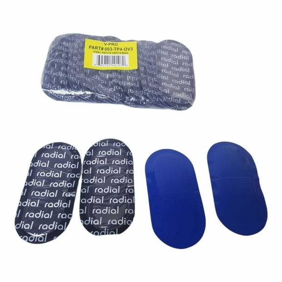 30 Pieces Tire Repair Radial Patch 2" x 3-7/8"(50*97.5mm) Oval