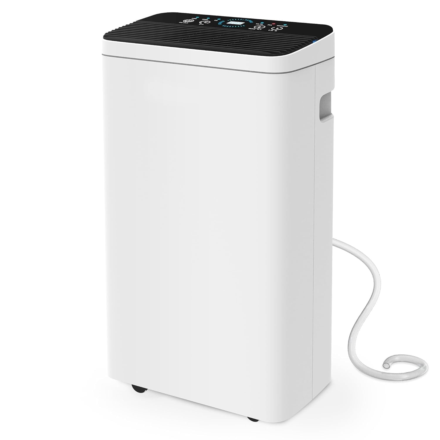 PhiloDeco 30 Pint Dehumidifier, Dehumidifiers for Home with Digital Humidity Display, 24 Hour Timer, Auto Defrost, Laundry Drying, Continuous Drainage Ideal for Damp Flats, Apartments