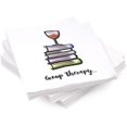 thumbnail image 1 of 30 Pk, "Group Therapy" Cocktail 3-Ply Paper Party Napkins for Book Club, Wine Night, or Girls Night, 1 of 3