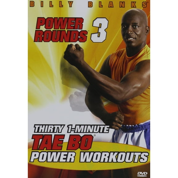 Billy Blanks 30 Power Rounds: 30 1-Minute Tae Bo Power Workouts! (DVD) NEW