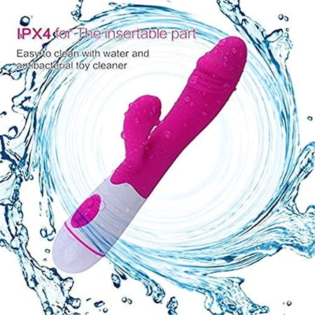 30 Powerful Speeds Double Motors Waterproof Crazy Magic Wand Massage Soft Material Gift Handheld