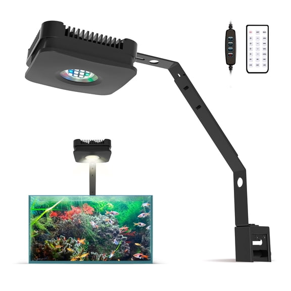 30 Program Aquarium LED Reef Light Nano Fish Tank Light Marine Lights Full Spectrum For Coral For Saltwater Or Freshwater Lamp ,Easy to Install