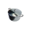 thumbnail image 1 of 30 QT Non-Stick Dutch Oven Stockpot Pasta Cooking Pot, Glass Lid Double Handles, 1 of 6