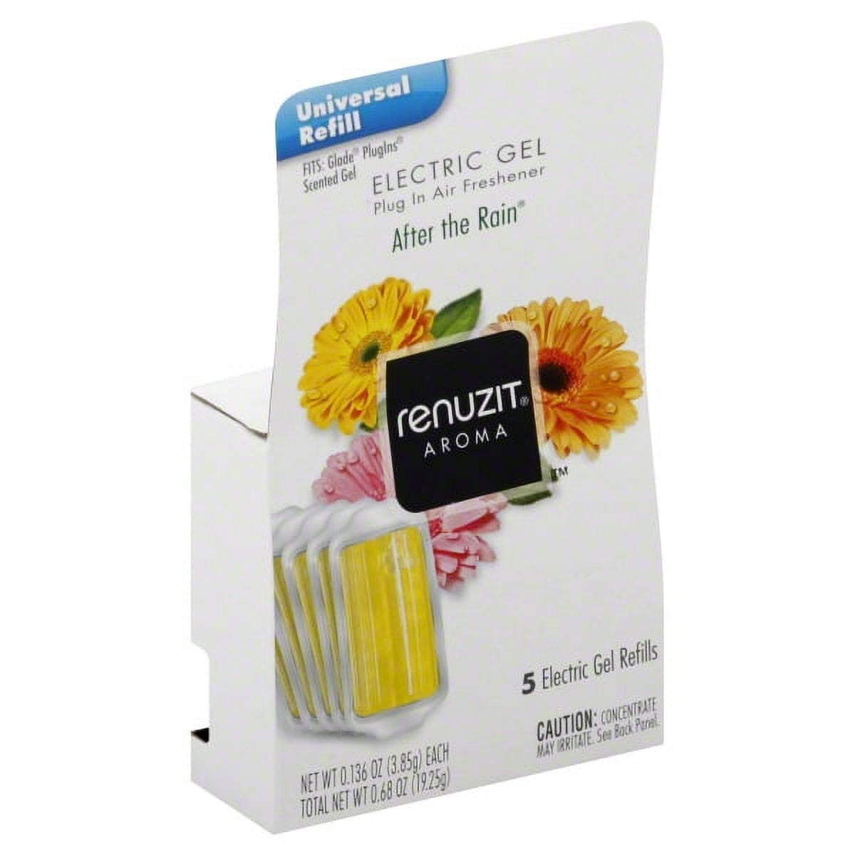 30 RENUZIT After The Rain ELECTRIC GEL PLUG IN REFILLS Fits Glade