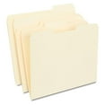 thumbnail image 1 of 30% Recycled Reinforced File Folders, 1/3-Cut Tab, Letter Size, Manila, 100/Box (ST56682-CC), 1 of 4