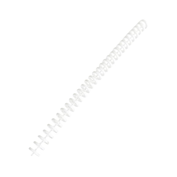 30 Rings PVC Binding Comb 30 Hole Binder Spine 30 Hole 12mm Binding Coils for Refillable Notebook Binder Journal Planner