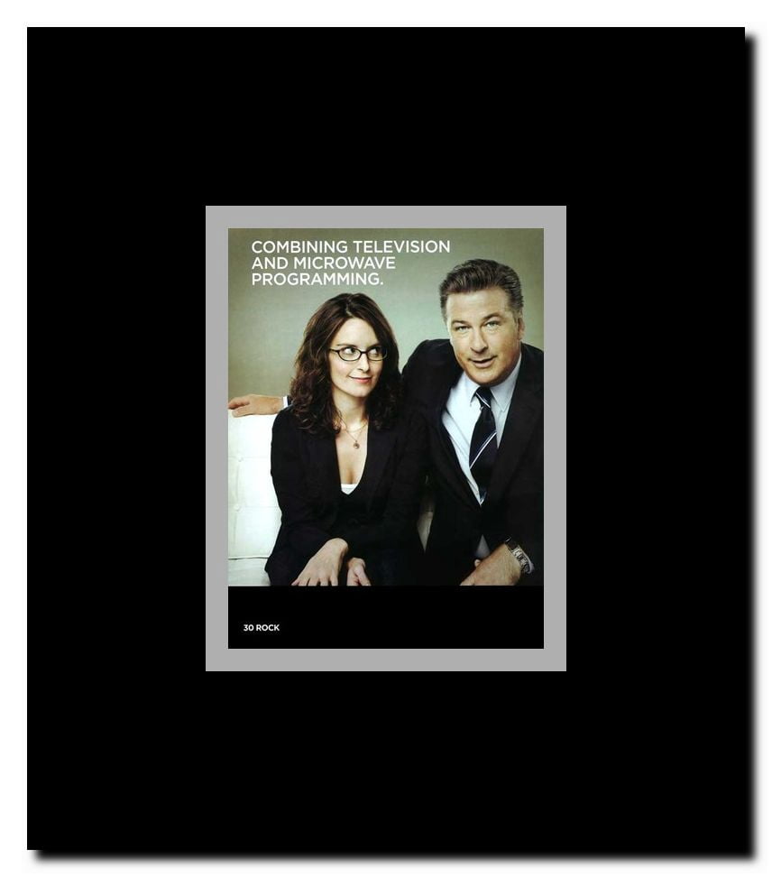 30 Rock - Style C Framed Movie Poster