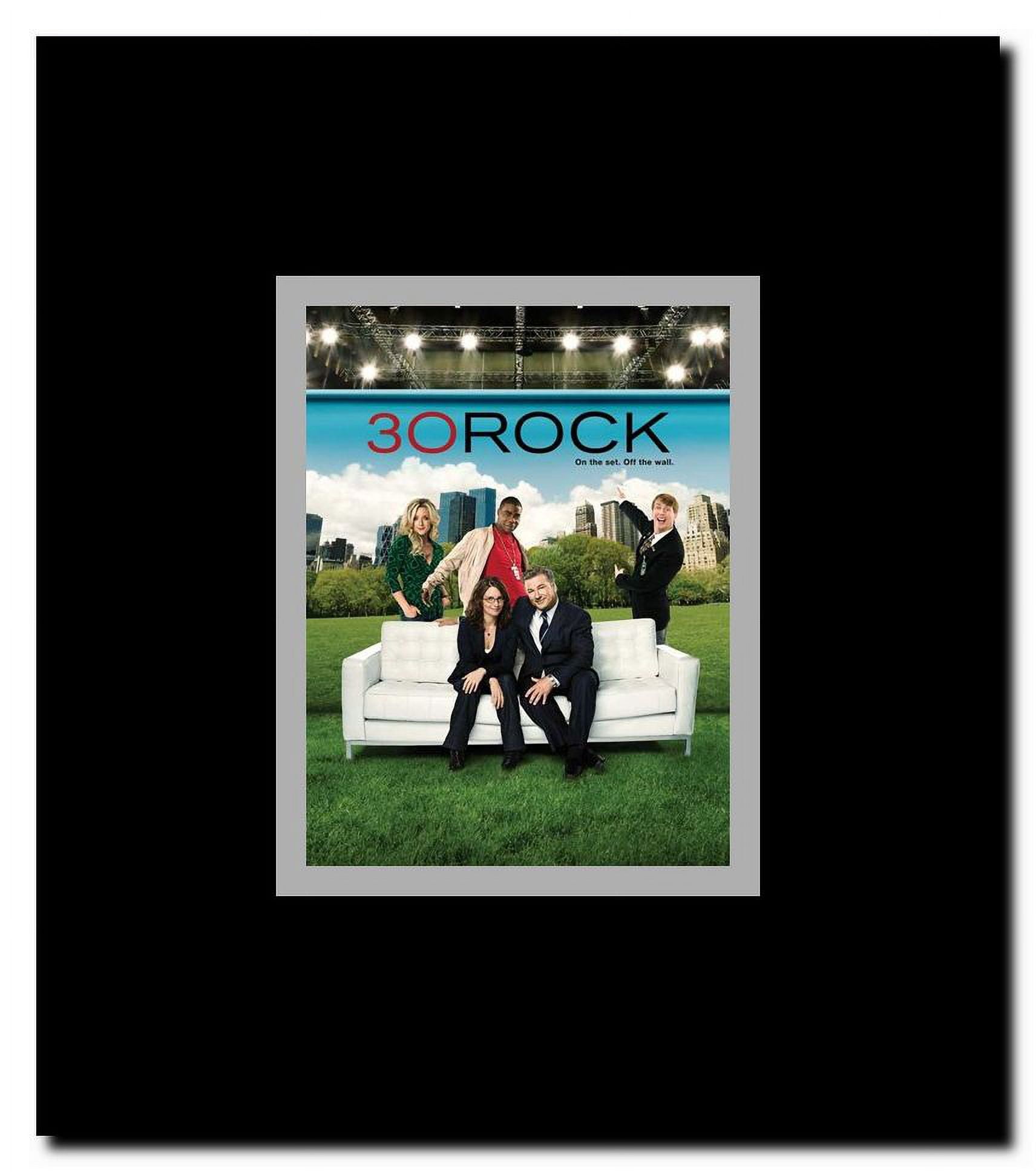 30 Rock - Style F Framed Movie Poster