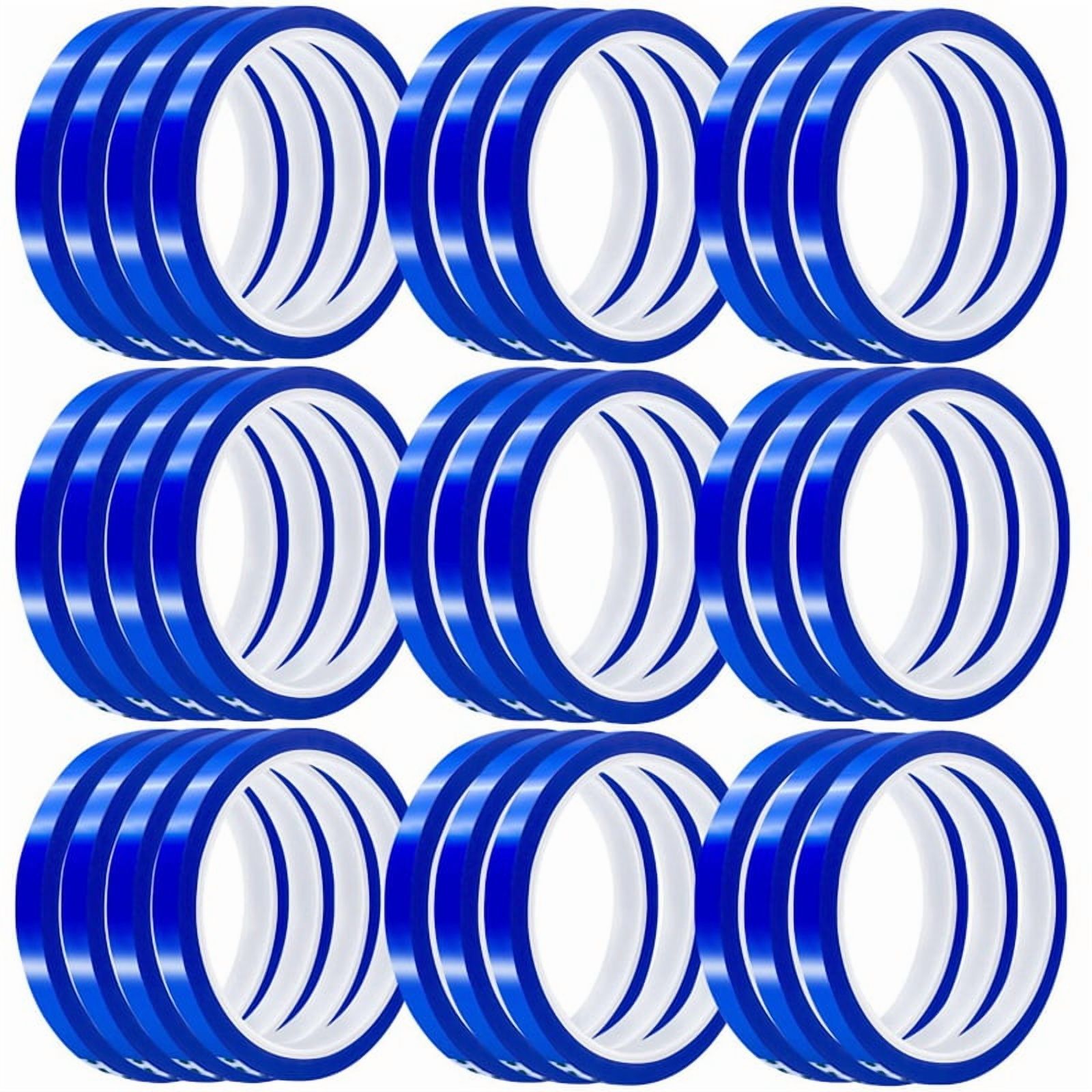30 Rolls Sublimation Heat Tape,Heat Transfer Tape for Sublimation Glass Cup Mug Fabric Heat Press Tape,10mm X 33m(108ft)