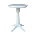 thumbnail image 1 of 30" Round Pedestal Counter Height Table - White, 1 of 6