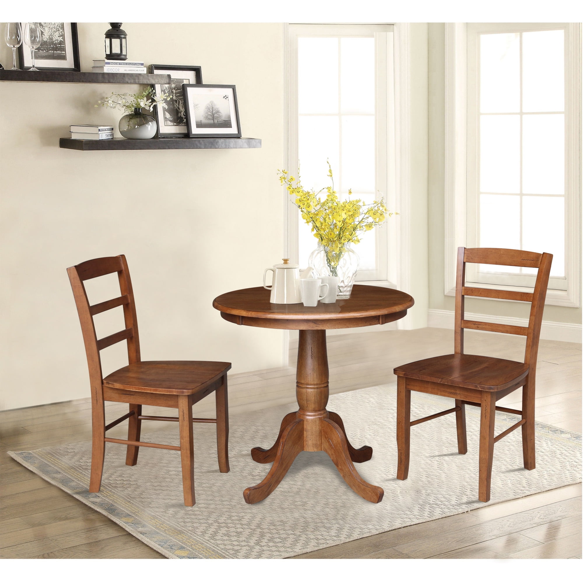 30 inch round kitchen table and chairs sales