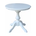 thumbnail image 1 of 30" Round Top Pedestal Dining Table - White, 1 of 8