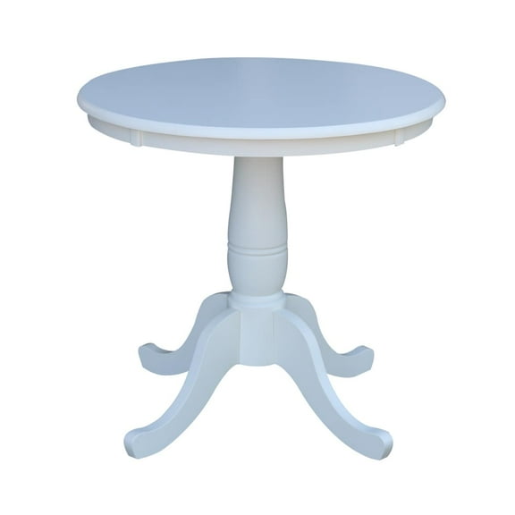30" Round Top Pedestal Table - 28.9"H