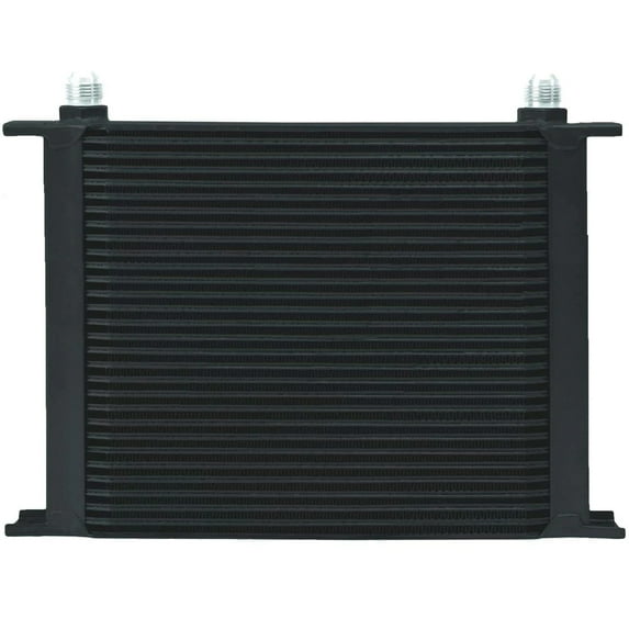 30 Row Aluminum 6-8-10 AN Hose Fitting Engine Transmission Cooler Kit