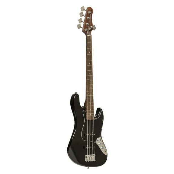 Stagg Standard J" 5 Strings Electric Bass Guitar - Black - SBJ-30 BLK 5S