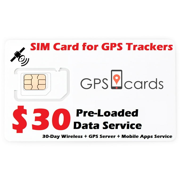 O2 2G SIM Card for GPS Tracker & Tracking GSM Devices Pay As You Go PAYG
