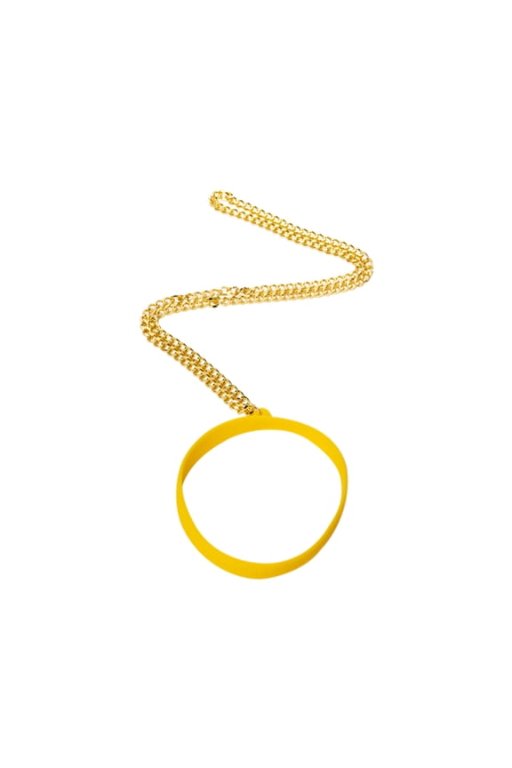 Dance Party Button Necklace