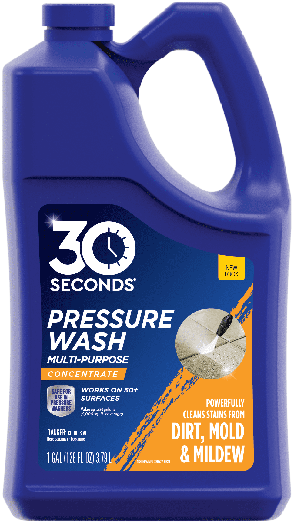 30 Seconds 1 Gal. Multipurpose Pressure Washer Outdoor Cleaner